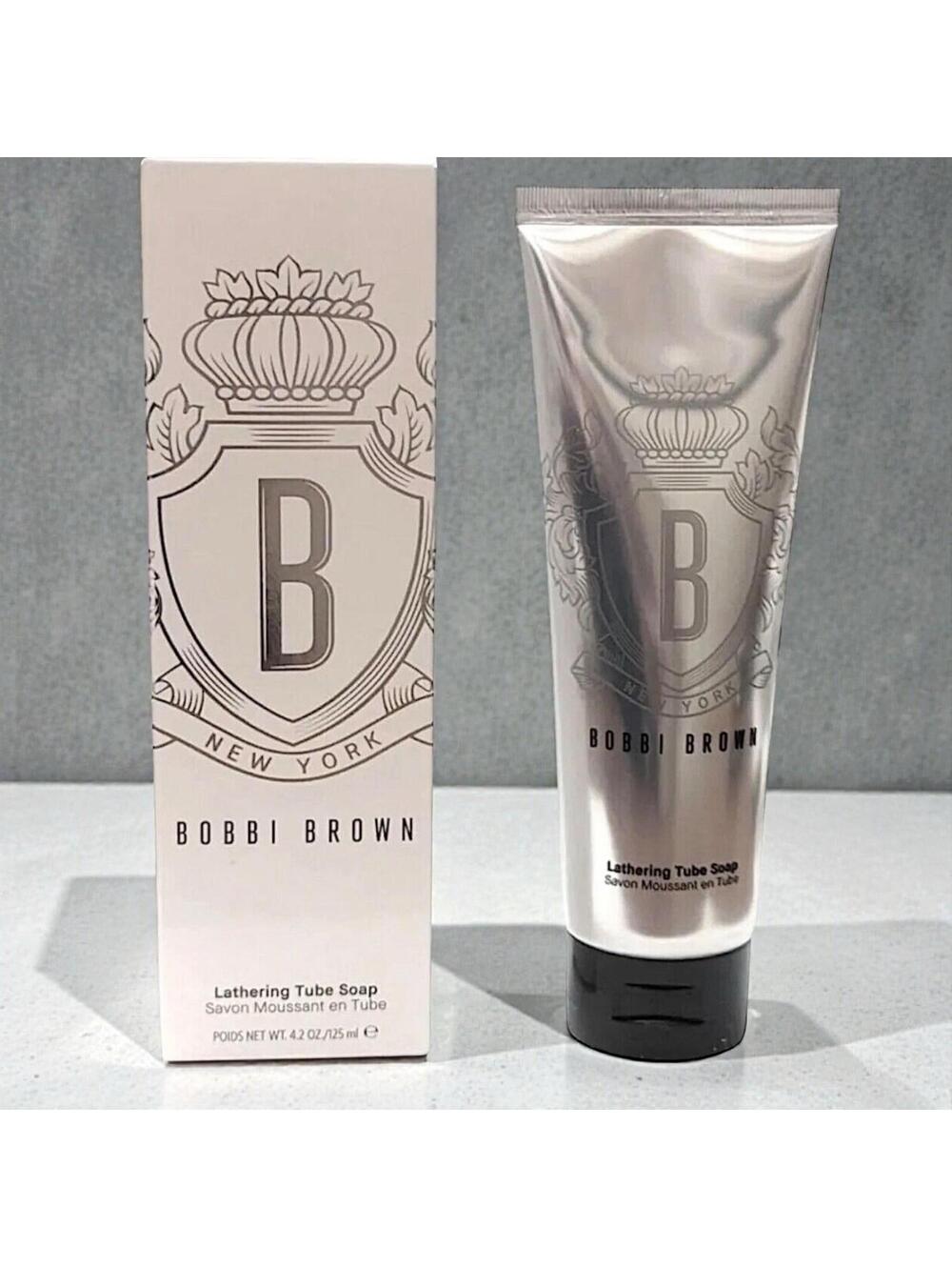 Bobbi Brown Lathering Tube Soap 4.2 Oz 125 mL Full Size New in Box